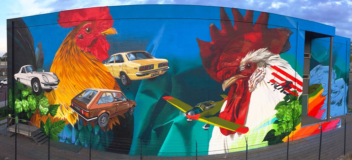 Binckhorst Den Haag - Karski & Beyond - Streetart