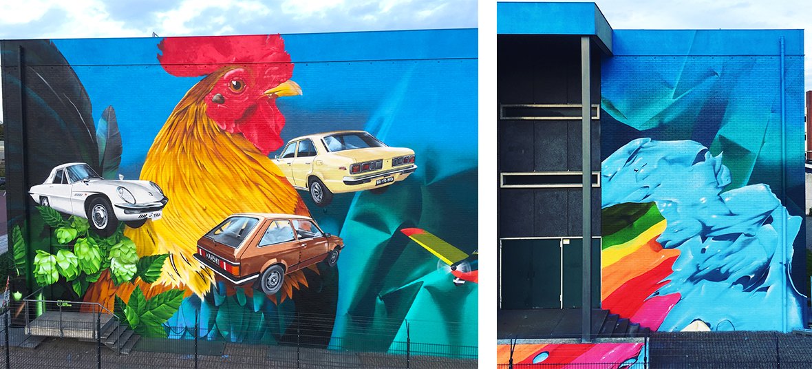 Binckhorst Den Haag - Karski & Beyond - Streetart
