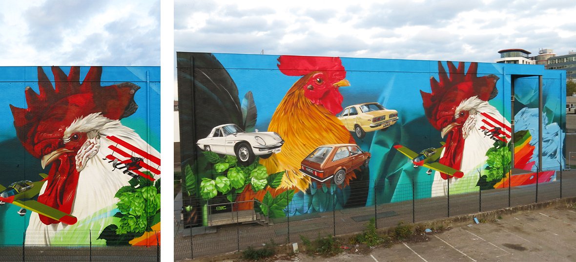 Binckhorst Den Haag - Karski & Beyond - Streetart