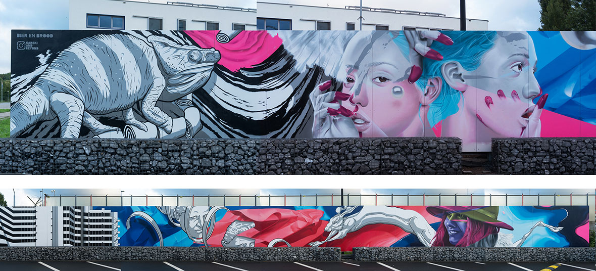 Foodstrip Amsterdam - Karski & Beyond // Bier en Brood - Streetart