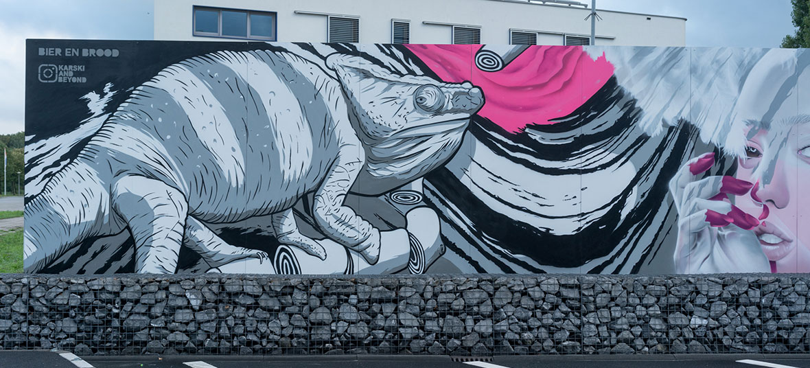 Foodstrip Amsterdam - Karski & Beyond // Bier en Brood - Streetart