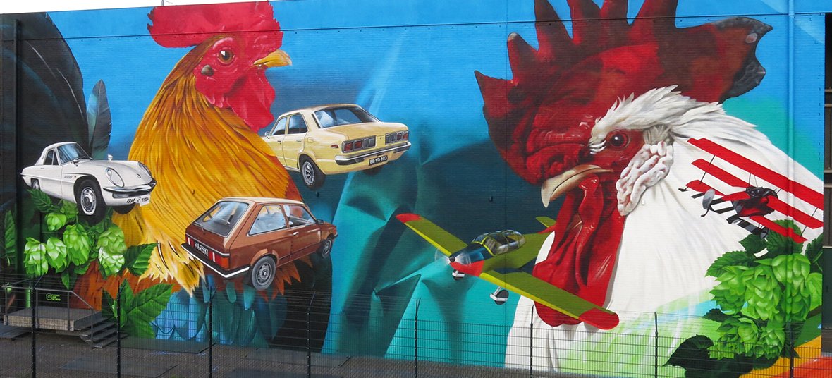 Binckhorst Den Haag - Karski & Beyond - Streetart